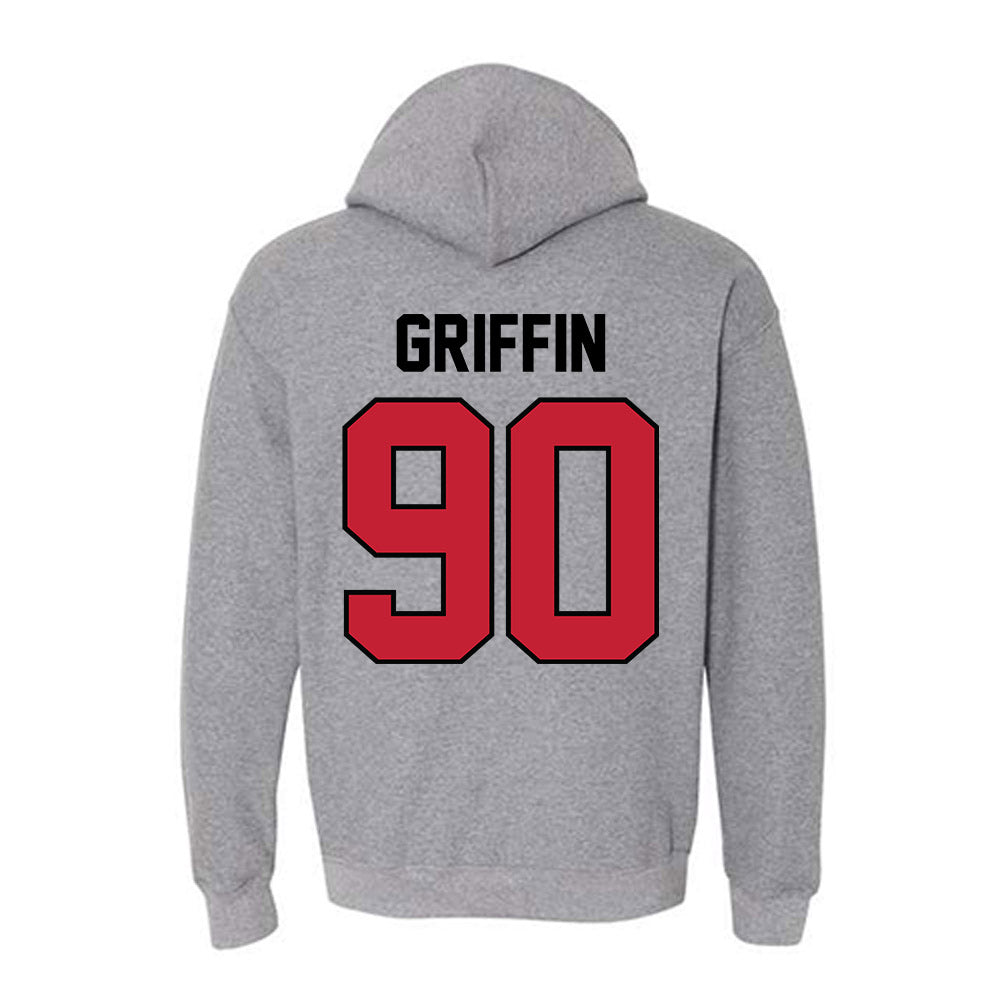 Georgia - NCAA Football : Elijah Griffin - Classic Shersey Hooded Sweatshirt-1