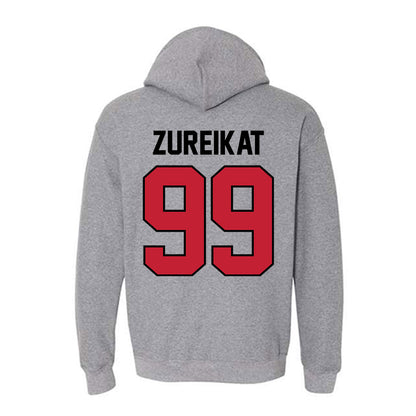 Georgia - NCAA Football : Harran Zureikat - Classic Shersey Hooded Sweatshirt-1