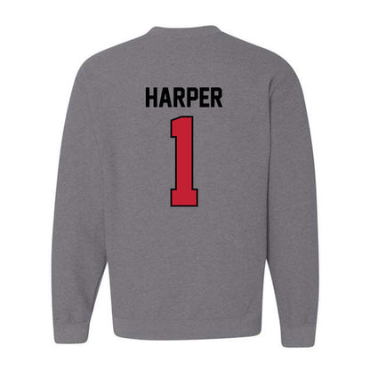 Georgia - NCAA Women's Volleyball : Tori Harper - Classic Shersey Crewneck Sweatshirt-1