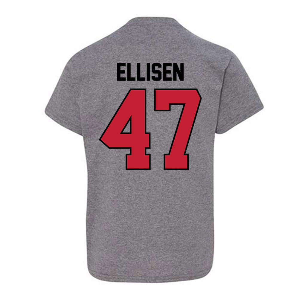 Georgia - NCAA Baseball : Thomas Ellisen - Classic Shersey Youth T-Shirt-1