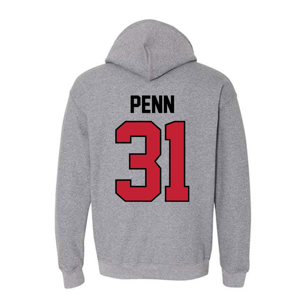 Georgia - NCAA Football : Wade Penn - Classic Shersey Hooded Sweatshirt-1