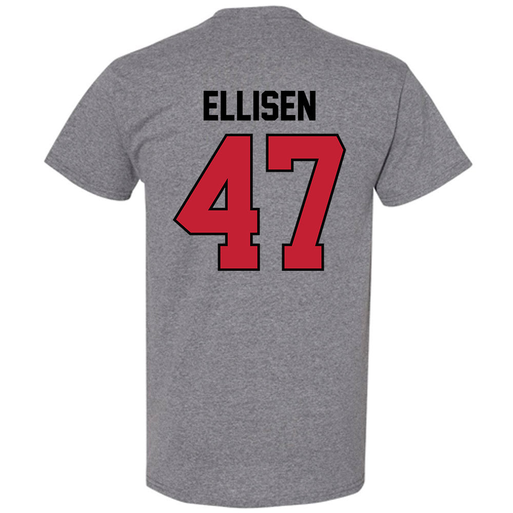 Georgia - NCAA Baseball : Thomas Ellisen - Classic Shersey T-Shirt-1