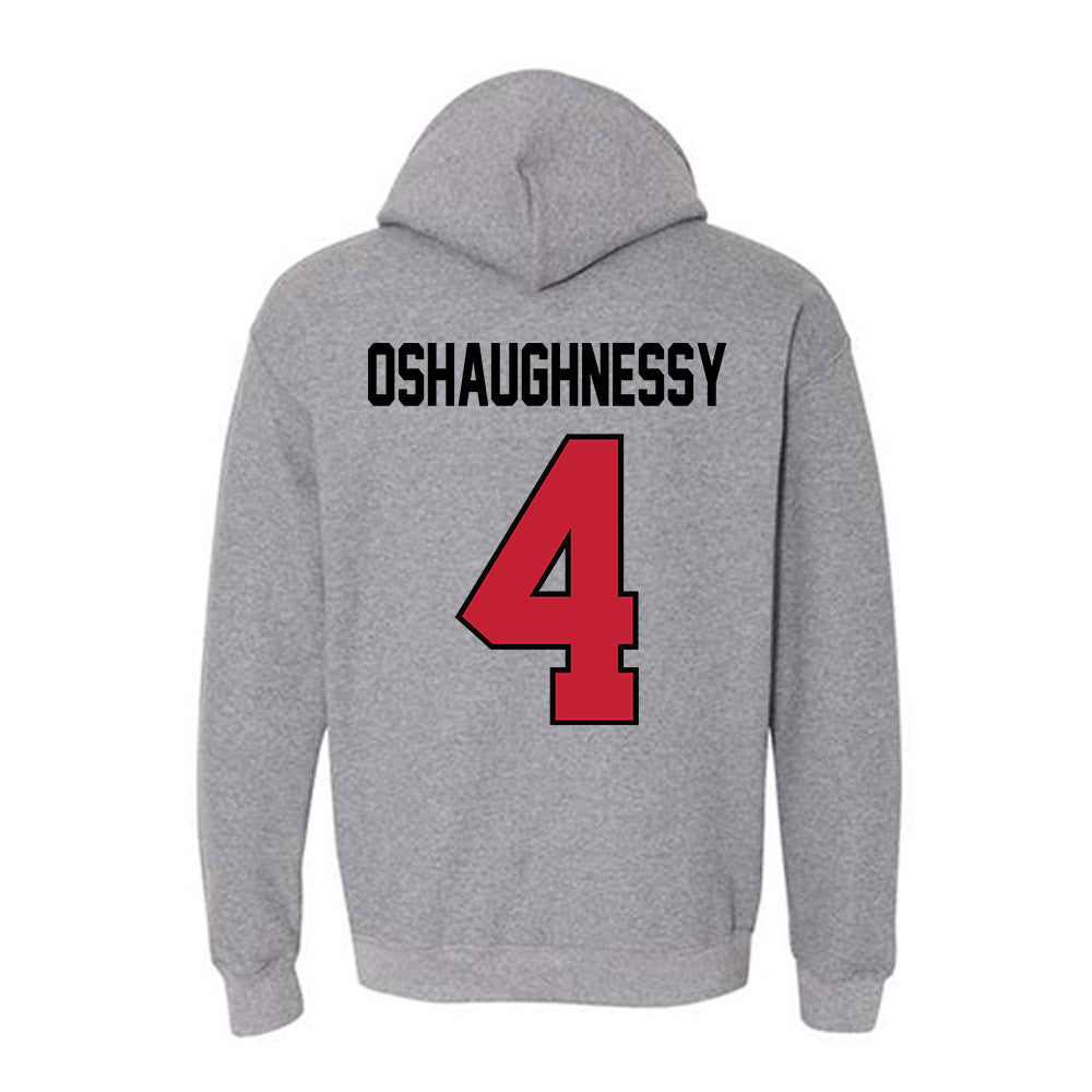 Georgia - NCAA Baseball : Michael Oshaughnessy - Classic Shersey Hooded Sweatshirt-1