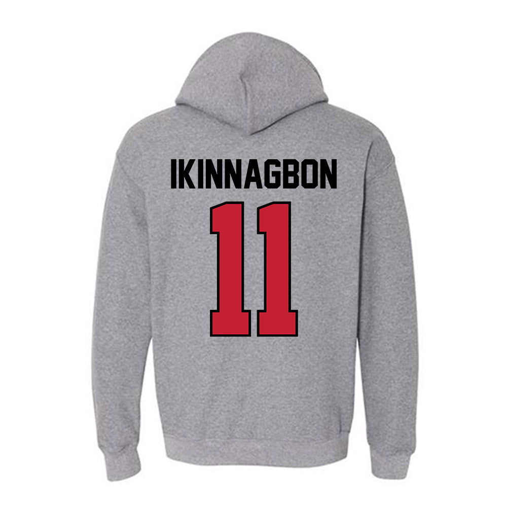 Georgia - NCAA Football : Darren Ikinnagbon - Classic Shersey Hooded Sweatshirt-1