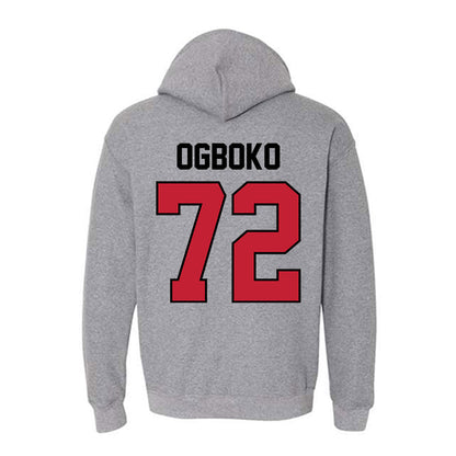 Georgia - NCAA Football : Ekene Ogboko - Classic Shersey Hooded Sweatshirt-1