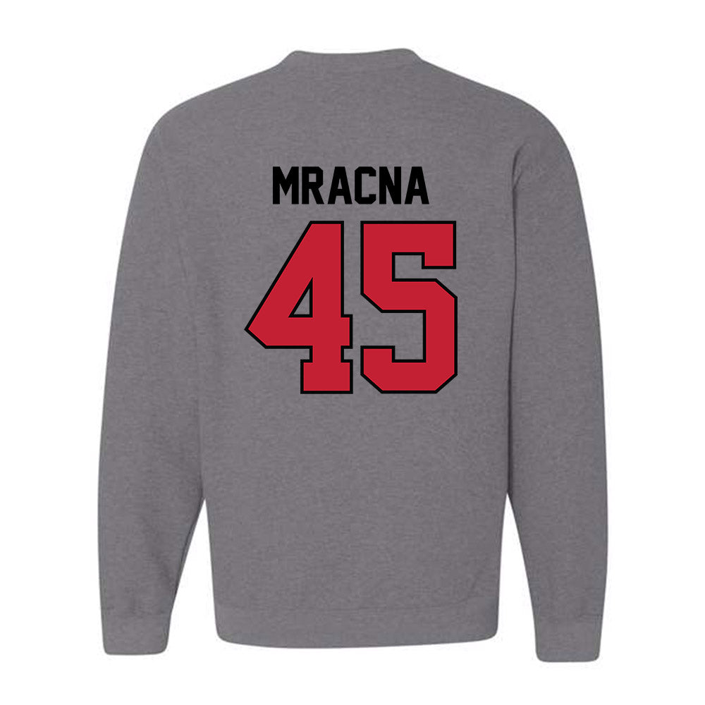 Georgia - NCAA Baseball : Christian Mracna - Classic Shersey Crewneck Sweatshirt-1