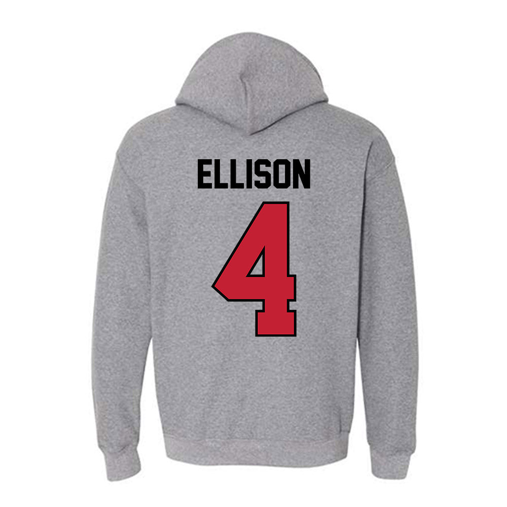 Georgia - NCAA Softball : Tyler Ellison - Classic Shersey Hooded Sweatshirt-1