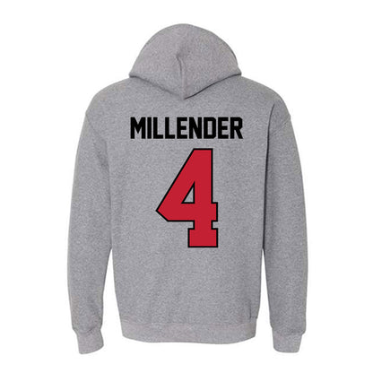 Georgia - NCAA Men's Basketball : Marcus Millender - Classic Shersey Hooded Sweatshirt-1