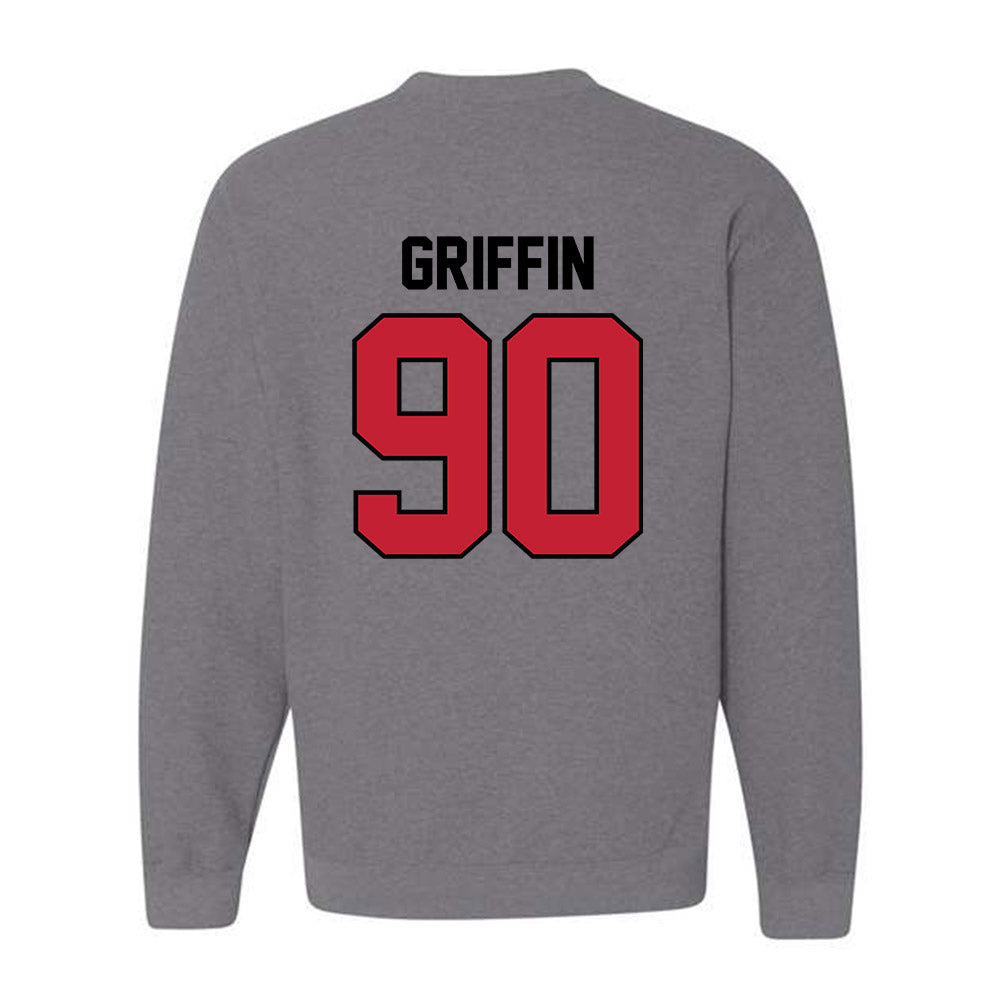 Georgia - NCAA Football : Elijah Griffin - Classic Shersey Crewneck Sweatshirt-1