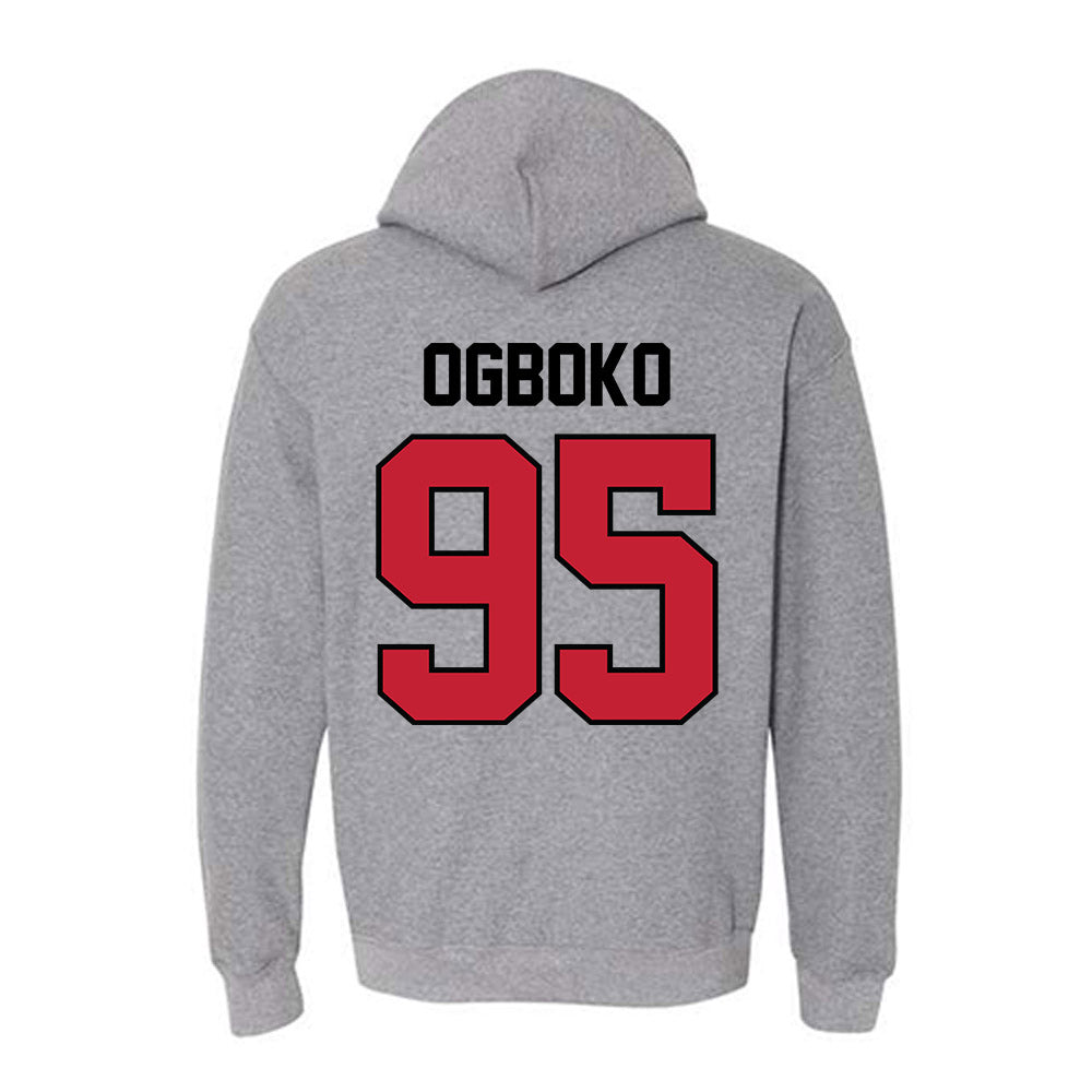 Georgia - NCAA Football : Nnamdi Ogboko - Classic Shersey Hooded Sweatshirt-1