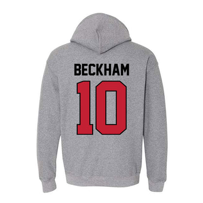 Georgia - NCAA Women's Basketball : Aubrey Beckham - Classic Shersey Hooded Sweatshirt-1