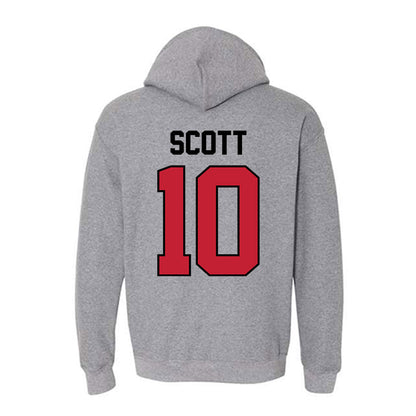 Georgia - NCAA Baseball : Matt Scott - Classic Shersey Hooded Sweatshirt-1