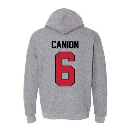 Georgia - NCAA Football : Isiah Canion - Classic Shersey Hooded Sweatshirt-1