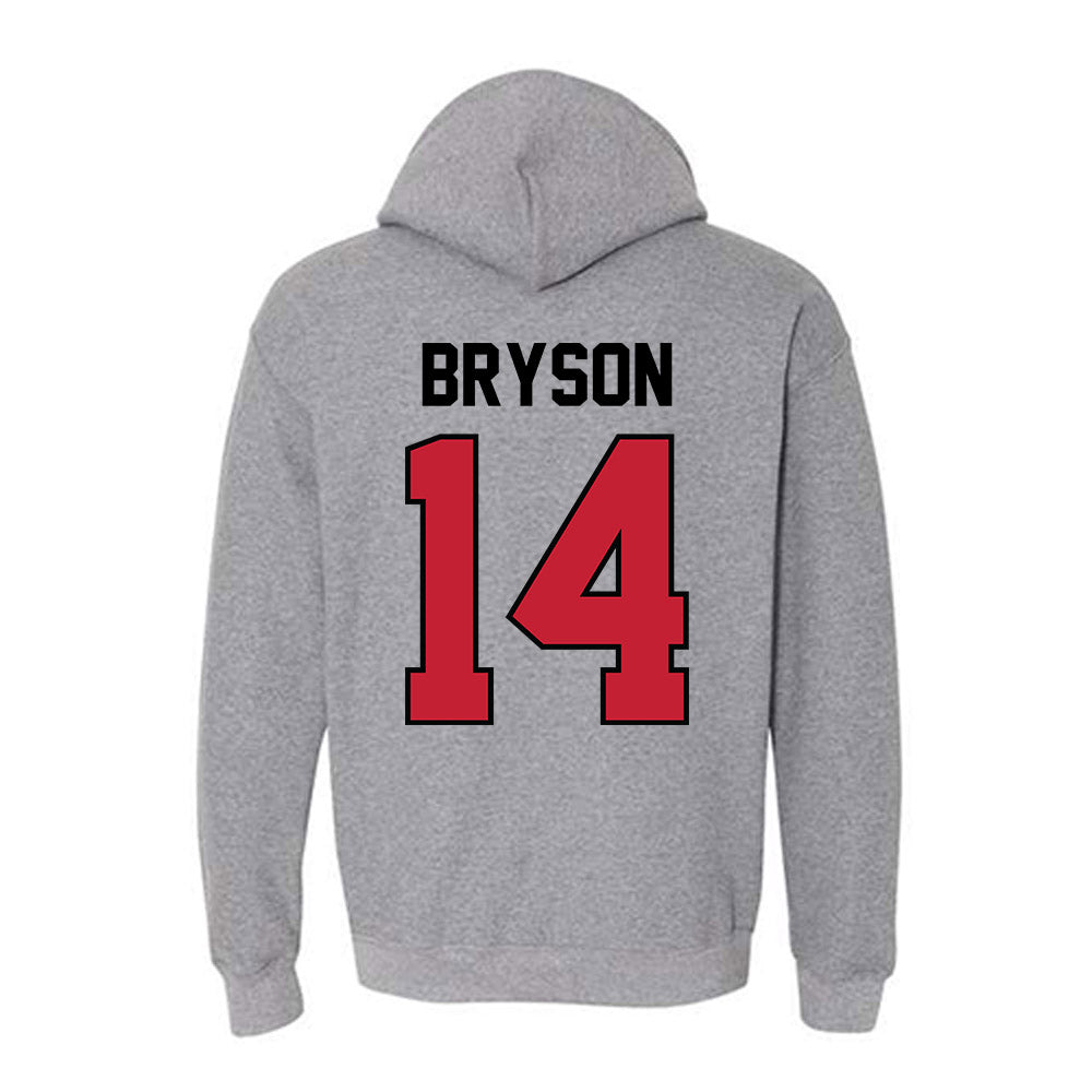Georgia - NCAA Women's Volleyball : Emma Bryson - Classic Shersey Hooded Sweatshirt-1