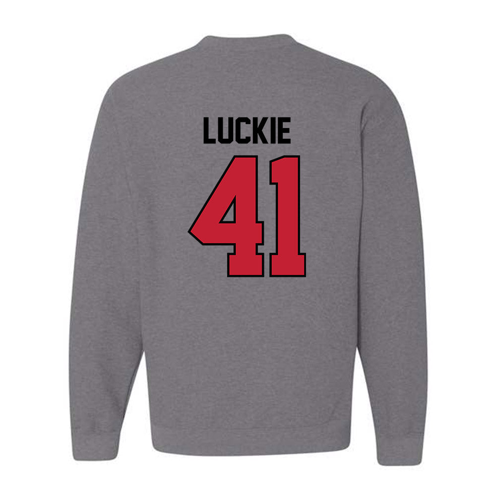 Georgia - NCAA Football : Carter Luckie - Classic Shersey Crewneck Sweatshirt-1