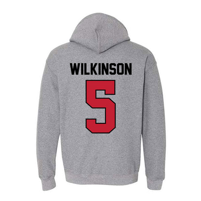 Georgia - NCAA Men's Basketball : Jeremiah Wilkinson - Classic Shersey Hooded Sweatshirt-1