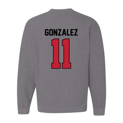 Georgia - NCAA Women's Basketball : Enjulina Gonzalez - Classic Shersey Crewneck Sweatshirt-1