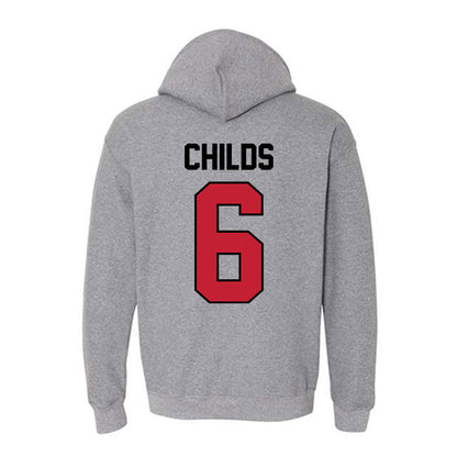 Georgia - NCAA Women's Soccer : Mona Childs - Classic Shersey Hooded Sweatshirt-1
