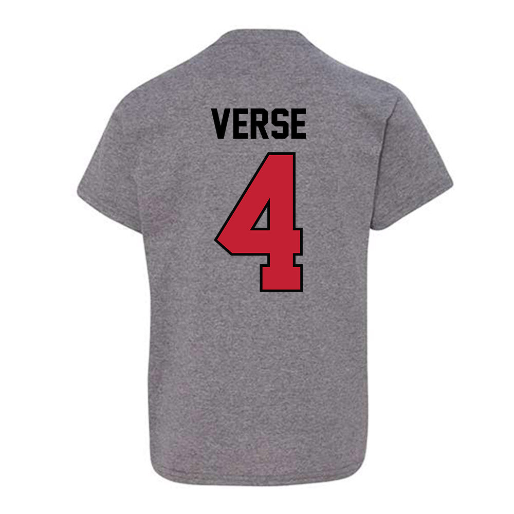 Georgia - NCAA Women's Basketball : Miyah Verse - Classic Shersey Youth T-Shirt-1
