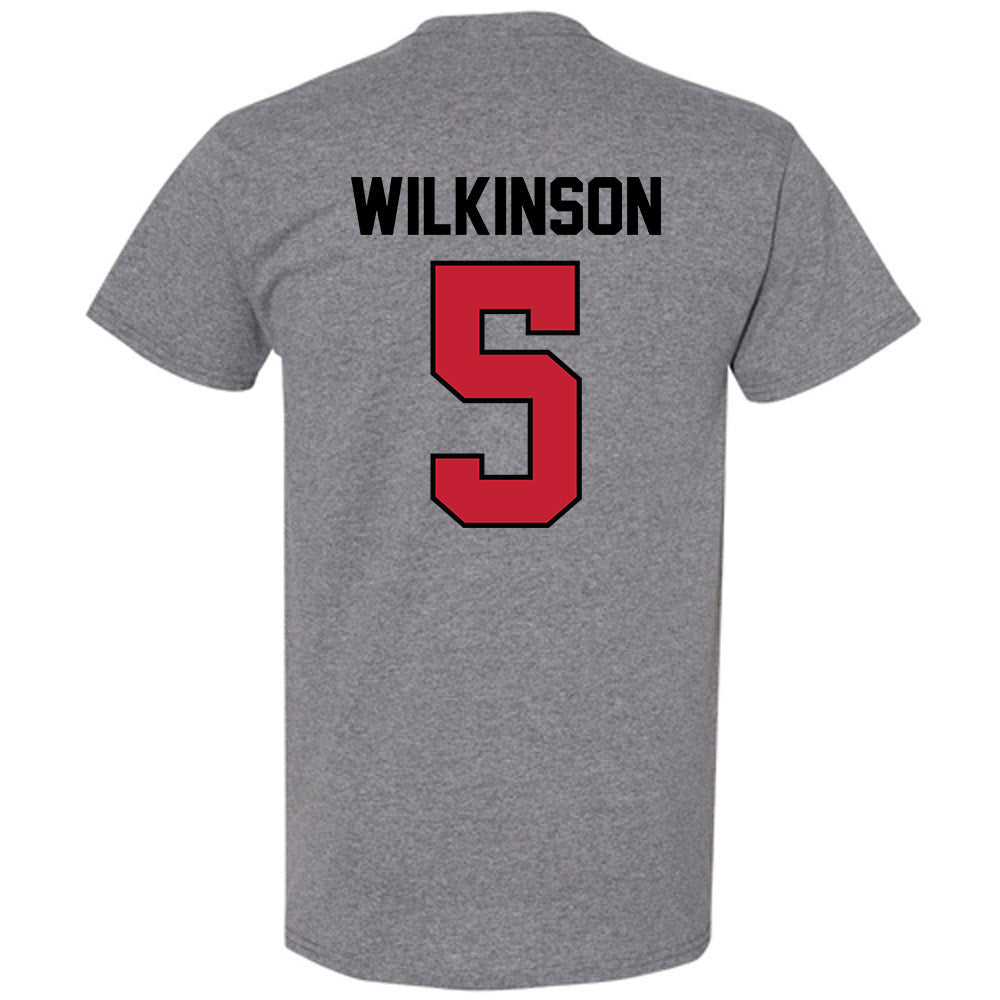 Georgia - NCAA Men's Basketball : Jeremiah Wilkinson - Classic Shersey T-Shirt-1