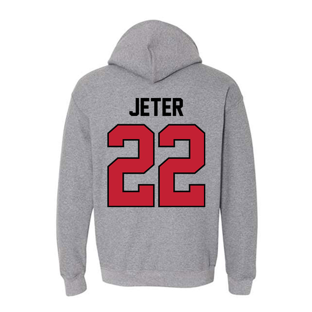 Georgia - NCAA Women's Soccer : Kieryn Jeter - Classic Shersey Hooded Sweatshirt-1