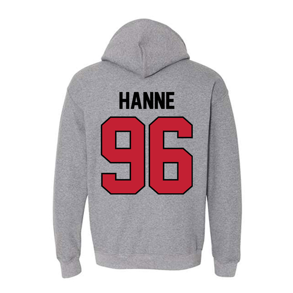 Georgia - NCAA Football : JJ Hanne - Classic Shersey Hooded Sweatshirt-1