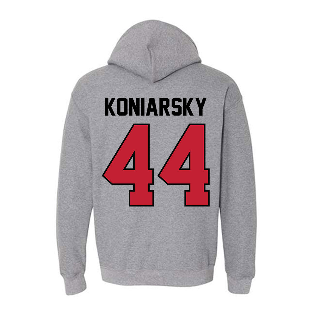 Georgia - NCAA Baseball : Cole Koniarsky - Classic Shersey Hooded Sweatshirt-1
