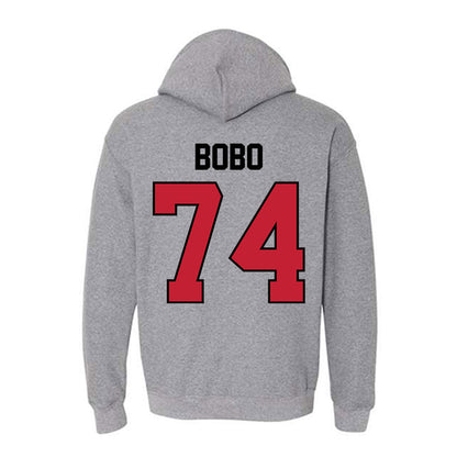 Georgia - NCAA Football : Drew Bobo - Classic Shersey Hooded Sweatshirt-1