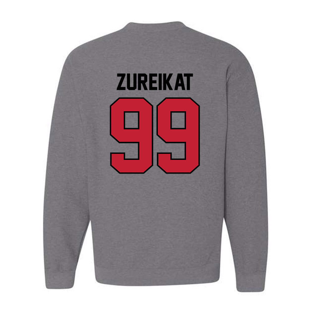 Georgia - NCAA Football : Harran Zureikat - Classic Shersey Crewneck Sweatshirt-1