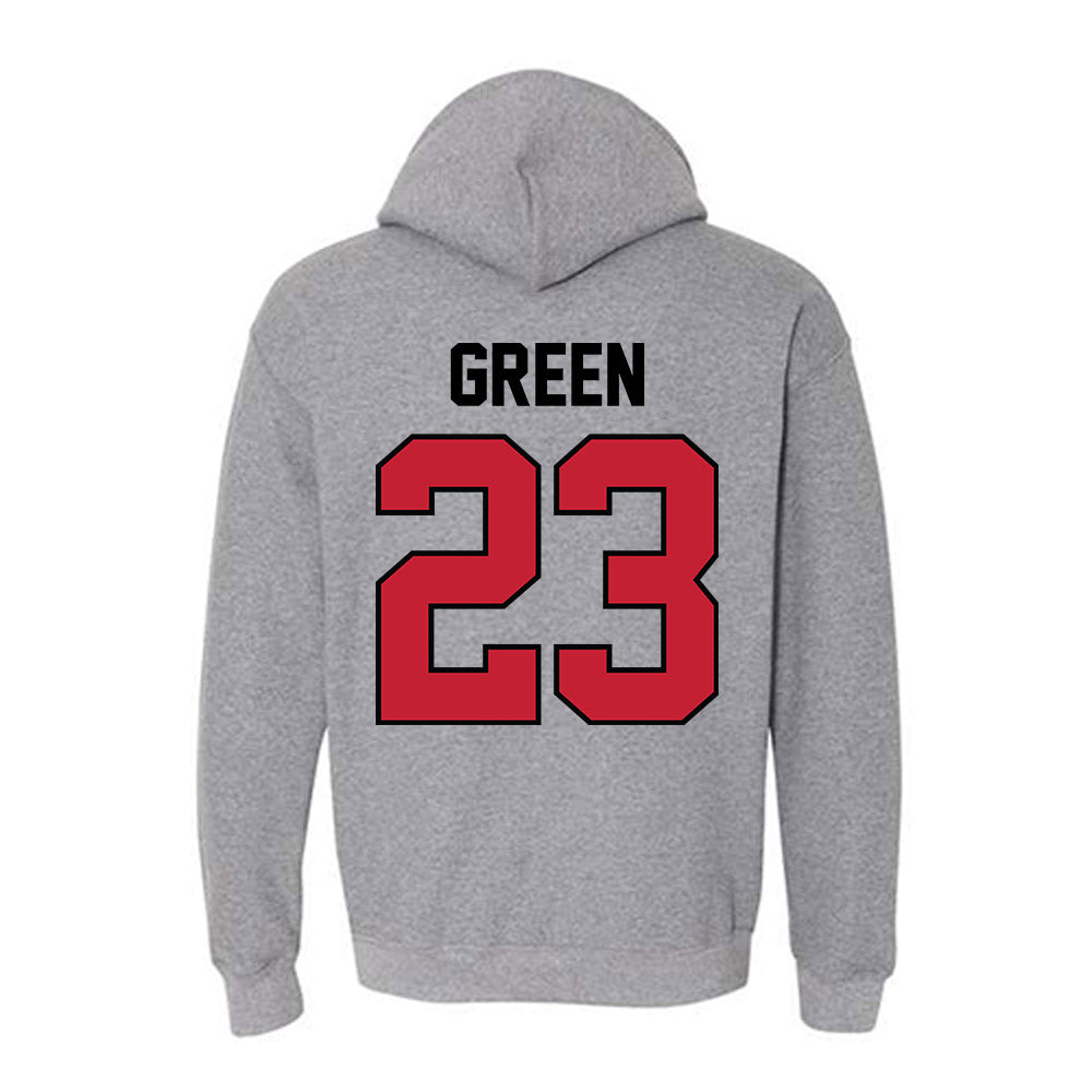 Georgia - NCAA Football : Tyriq Green - Classic Shersey Hooded Sweatshirt-1