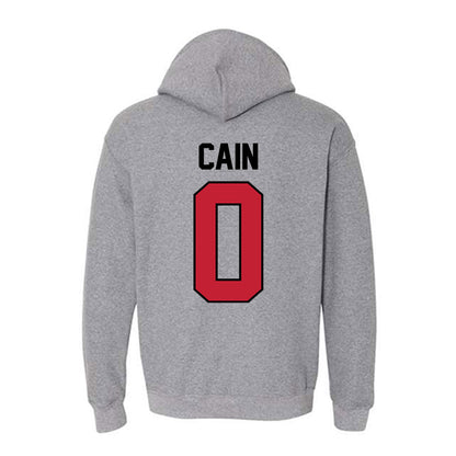Georgia - NCAA Men's Basketball : Blue Cain - Classic Shersey Hooded Sweatshirt-1
