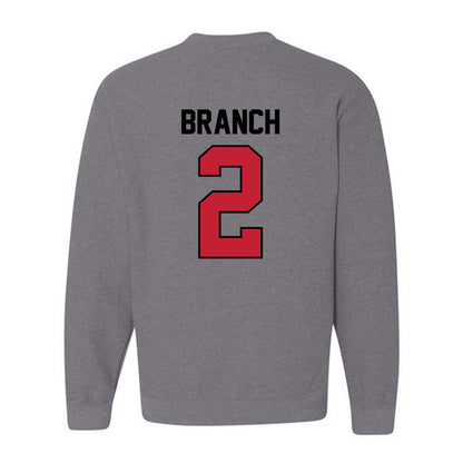 Georgia - NCAA Football : Zion Branch - Classic Shersey Crewneck Sweatshirt-1