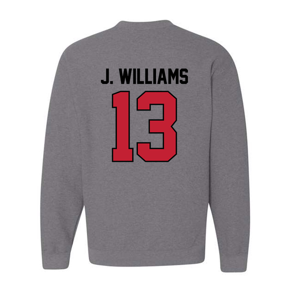 Georgia - NCAA Football : Tyler J. Williams - Classic Shersey Crewneck Sweatshirt-1
