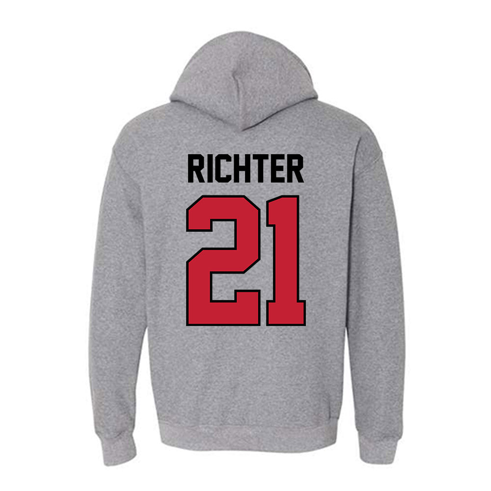 Georgia - NCAA Women's Volleyball : Alexandra Richter - Classic Shersey Hooded Sweatshirt-1