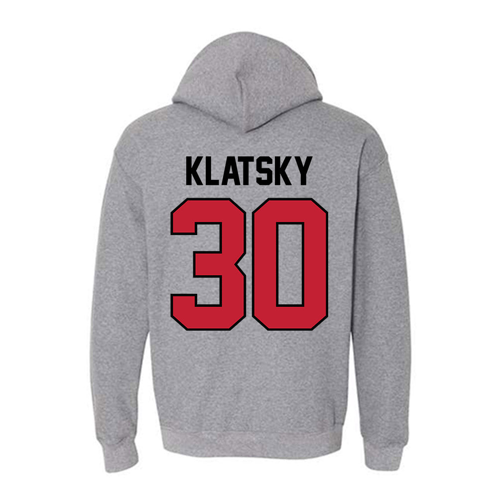 Georgia - NCAA Men's Basketball : Brandon Klatsky - Classic Shersey Hooded Sweatshirt-1