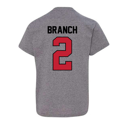Georgia - NCAA Football : Zion Branch - Classic Shersey Youth T-Shirt-1