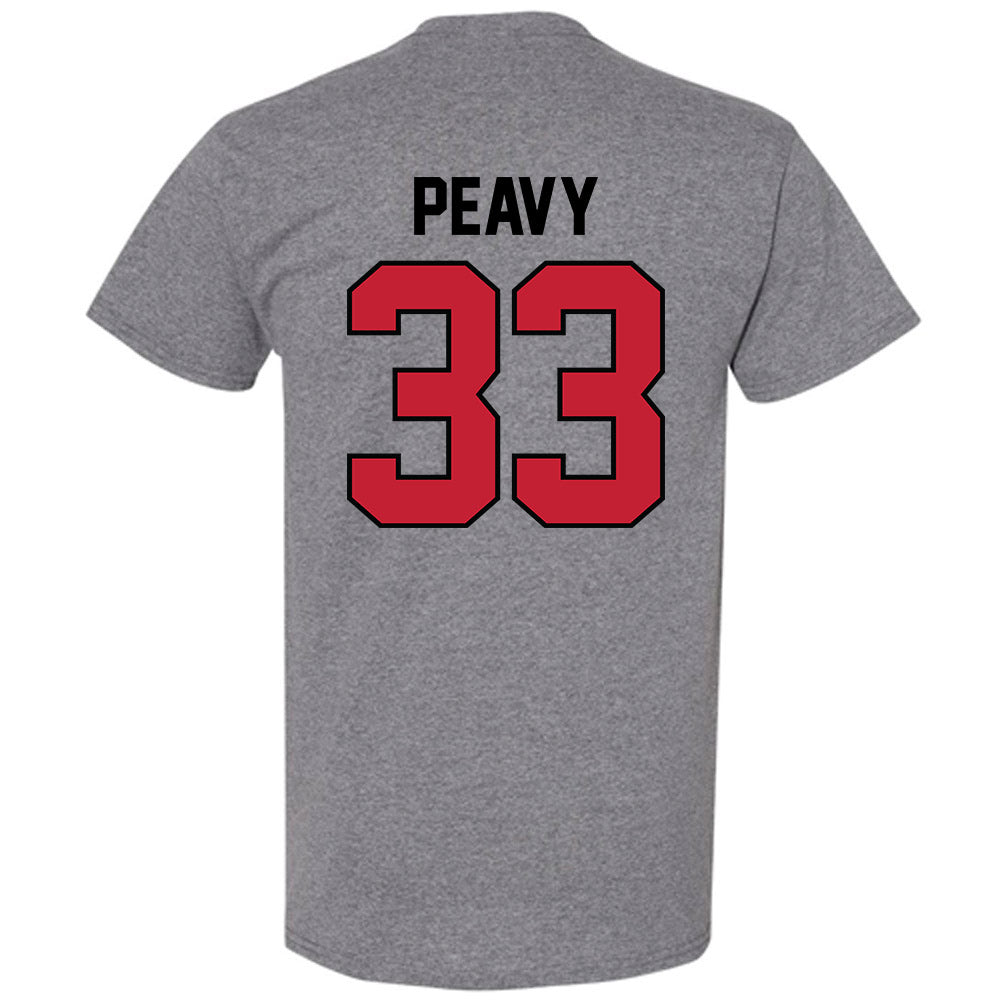 Georgia - NCAA Baseball : Jackson Peavy - Classic Shersey T-Shirt-1