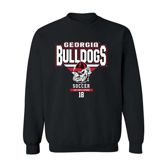 Georgia - NCAA Women's Soccer : Lily Kate Elphick - Classic Fashion Shersey Crewneck Sweatshirt-0