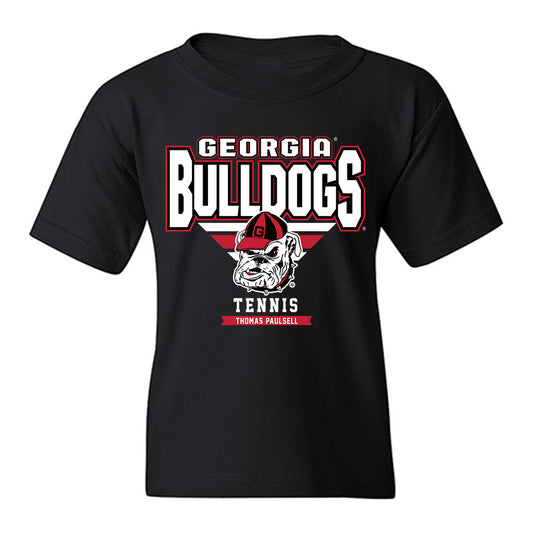 Georgia - NCAA Men's Tennis : Thomas Paulsell - Classic Fashion Shersey Youth T-Shirt-0