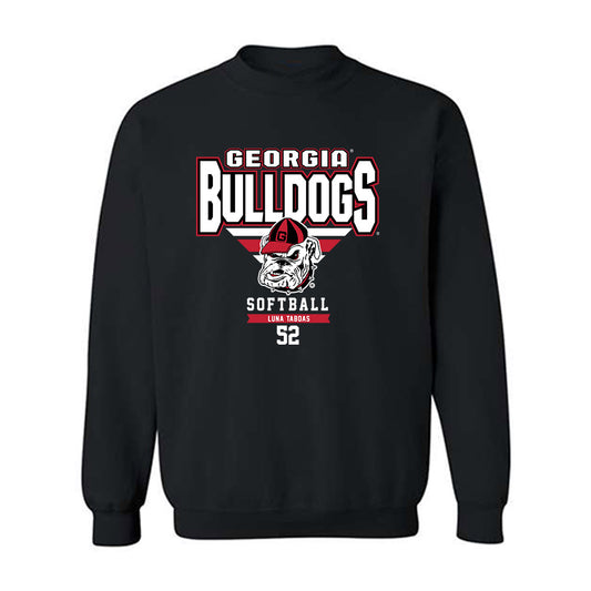 Georgia - NCAA Softball : Luna Taboas - Classic Fashion Shersey Crewneck Sweatshirt-0