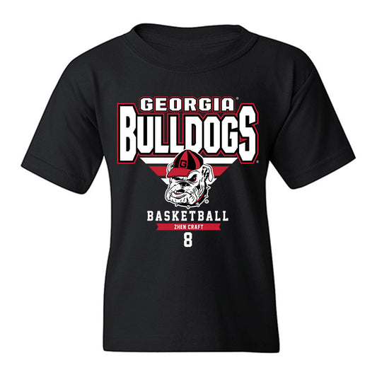 Georgia - NCAA Women's Basketball : Zhen Craft - Classic Fashion Shersey Youth T-Shirt-0