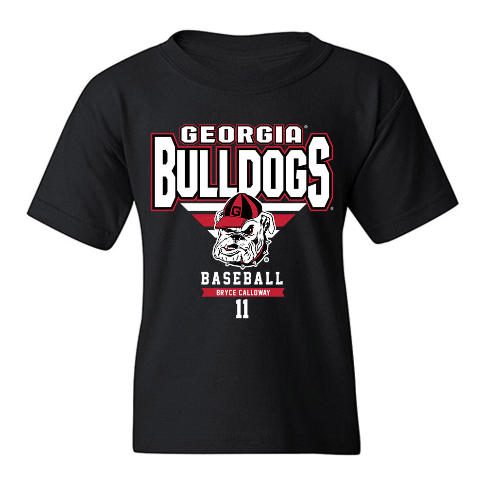 Georgia - NCAA Baseball : Bryce Calloway - Classic Fashion Shersey Youth T-Shirt-0