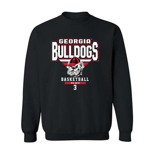 Georgia - NCAA Women's Basketball : Nya Smith - Classic Fashion Shersey Crewneck Sweatshirt-0