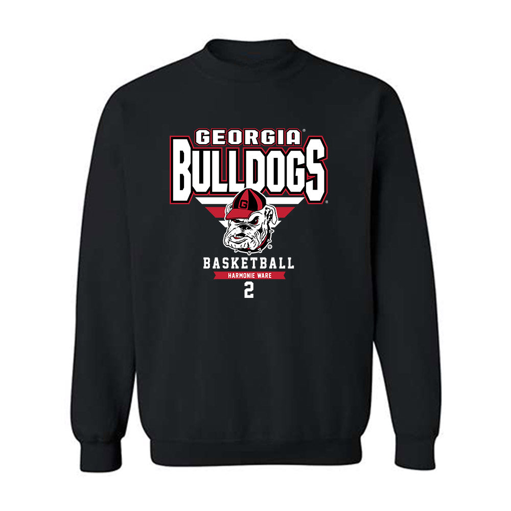 Georgia - NCAA Women's Basketball : Harmonie Ware - Classic Fashion Shersey Crewneck Sweatshirt-0