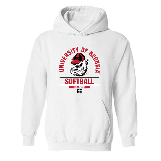 Georgia - NCAA Softball : Luna Taboas - Classic Fashion Shersey Hooded Sweatshirt-0