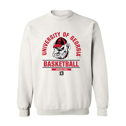Georgia - NCAA Women's Basketball : Jordana Codio - Classic Fashion Shersey Crewneck Sweatshirt-0