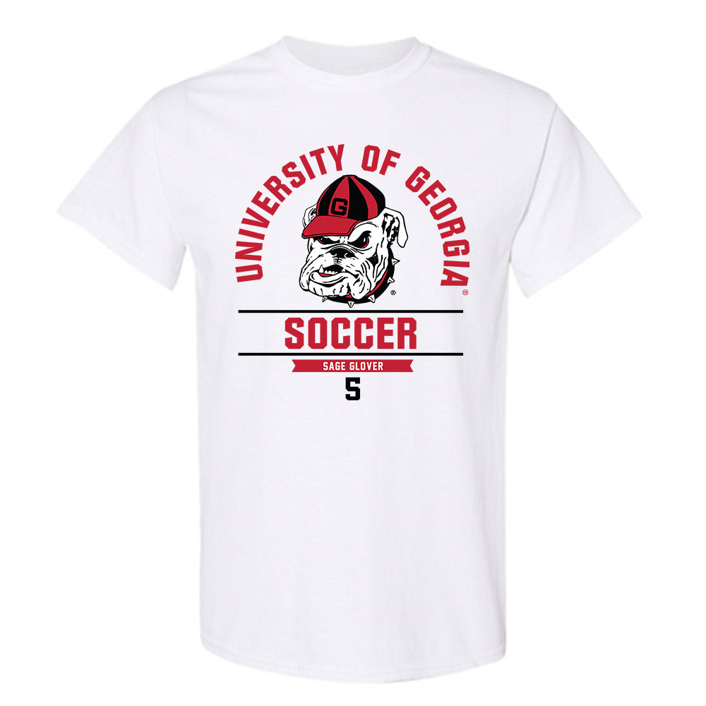 Georgia - NCAA Women's Soccer : Sage Glover - Classic Fashion Shersey T-Shirt-0