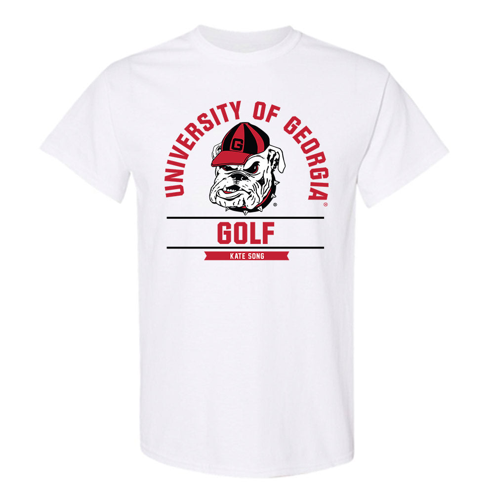 Georgia - NCAA Women's Golf : Kate Song - Classic Fashion Shersey T-Shirt-0