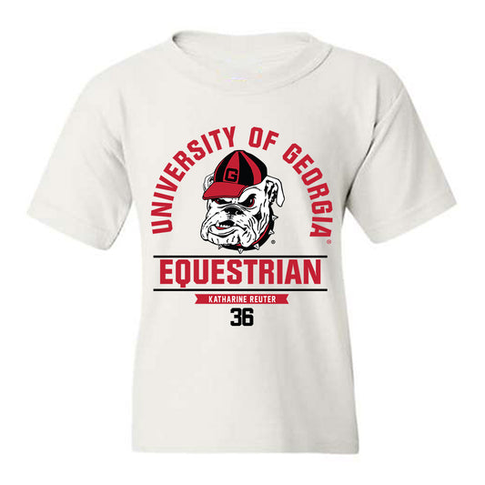 Georgia - NCAA Equestrian : Katharine Reuter - Classic Fashion Shersey Youth T-Shirt-0