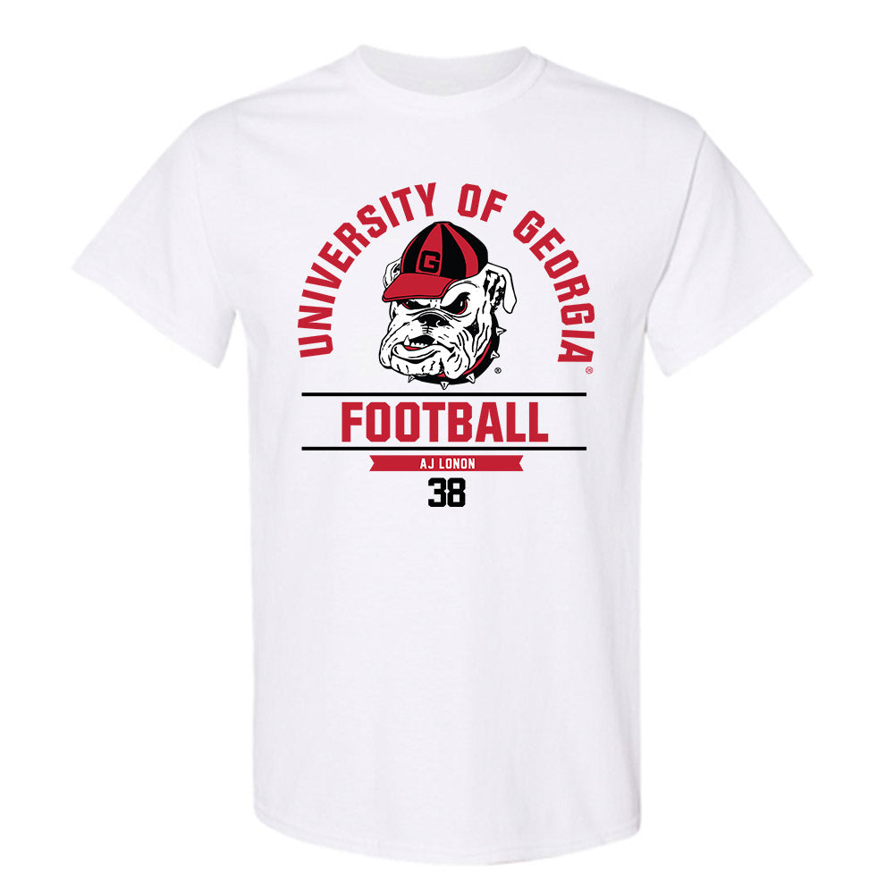 Georgia - NCAA Football : AJ Lonon - Classic Fashion Shersey T-Shirt-0